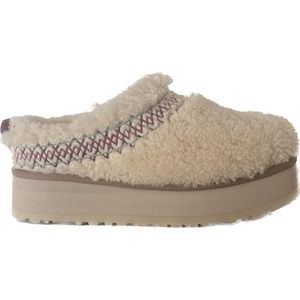 UGG TAZZ UGG BRAID SHEEPSKIN PLATFORM SLIPPERS SHOES, WOMEN US 8/ EUR 39 ~NIB